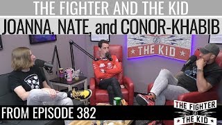 UFC Fight Talk Joanna Jedrzejczyk Nate Diaz and ConorKhabib [upl. by Shelman]