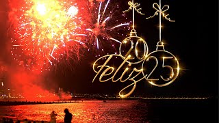 FELIZ AÑO 2025  MENSAJE DE FELICITACIONES PARA DESEAR FELIZ AÑO NUEVO 2025 [upl. by Oicelem]