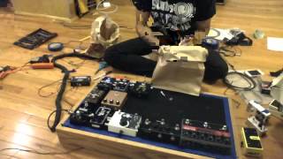 Pedalboard Wiring Timelapse [upl. by Brice516]