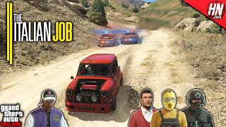 The ITALIAN JOB  GTA 5 ManHunt [upl. by Cowan490]