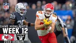 Kansas City Chiefs vs Las Vegas Raiders Game Highlights  NFL 2023 Week 12 [upl. by Messere808]