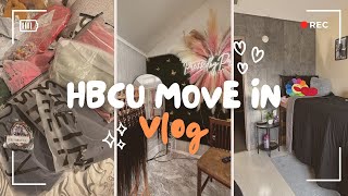 HBCU COLLEGE MOVE IN DAY VLOG claflin university  room tour hair appointment move in  more [upl. by Madelyn628]