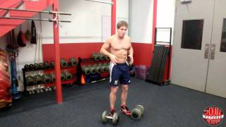 How To Dumbbell Deadlift [upl. by Kenny890]