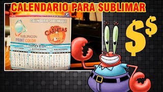 Calendario Sublimable [upl. by Aural901]