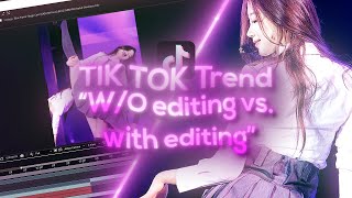 quotVideo without editing vs with editingquot  AE editing tutorial [upl. by Zonda]