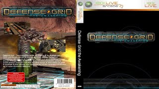 Defense Grid The Awakening 2008  Full Gameplay  XBOX 360 ARCADE  UHD  4K [upl. by Enimsay]