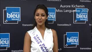 Aurore Kichenin chroniqueuse à France Bleu Hérault [upl. by Byrle]