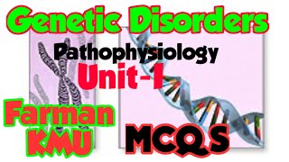 Genetic disorders pathophysiology Unit I Down Syndrome Turner Syndrome and Klinefelter Syndrome [upl. by Ner]