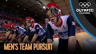 Team GB Set New Team Pursuit World Record  London 2012 Olympics [upl. by Iphigeniah916]