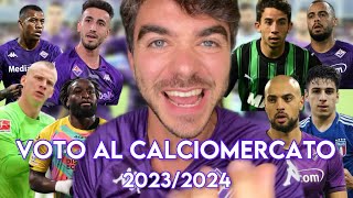 VOTO AL CALCIOMERCATO della FIORENTINA 20232024 [upl. by Floss]