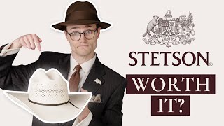 Stetson Hats Worth It Classic Fedora amp Cowboy Hat Review [upl. by Odrude804]