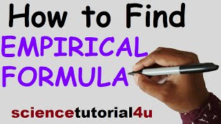 How to Calculate EMPIRICAL FORMULA Using 5 Simple Steps [upl. by Adora]