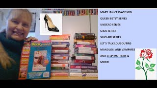 MARYJANICE DAVIDSON UNDEAD SERIES HAUL QUEEN BETSY SINCLAIR MANOLOS LOUBOUTIN SHOES [upl. by Prager]