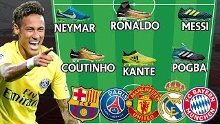 Unreal Football Lineups Which Team Has The Best Boots [upl. by Noli]