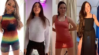 😱Transparent Dress Challenge😱4K Girls Without Underwear 20 [upl. by Massarelli602]