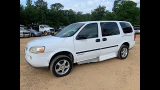 2007 Chevrolet Uplander 4 Door Handicap Accessible Van 93761 Miles [upl. by Ametaf]