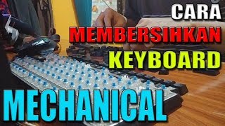 CARA Membersihkan Mechanical Keyboard DENGAN BENAR [upl. by Cresa]