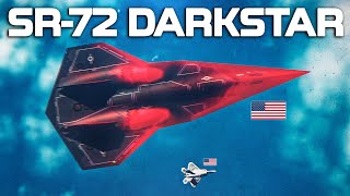 SR72 Darkstar amp F22 Raptor  DEEP STRIKE  Digital Combat Simulator  DCS [upl. by Ajile208]