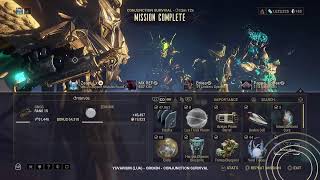 Warframe mastery rank 14 grinding With Dante and Gyre my two mains [upl. by Aillij]