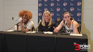 Indiana Fevers postgame presser after their 9179 win over the Atlanta Dream [upl. by Eugenie]