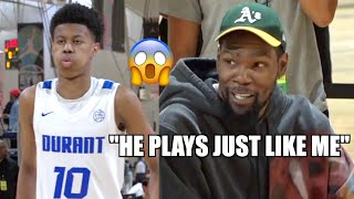 KEVIN DURANT SHOCKED BY 1 RANKED HS FRESHMAN [upl. by Parfitt508]