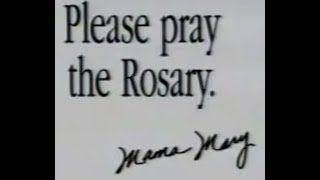 Please pray The Rosary TVC [upl. by Idnas232]