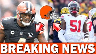 🚨 JUST ANNOUNCED NEW QB AND DT AT BROWNS DESHAUN WATSONS REPLACEMENT🏈 CLEVELAND BROWNS NEWS [upl. by Anilorac565]