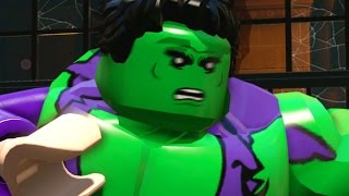 LEGO Marvels Avengers Vita Walkthrough Part 5  The Battle of New York [upl. by Kassi]