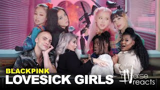 rIVerse Reacts Lovesick Girls by BLACKPINK  MV Reaction [upl. by Elatnahs738]