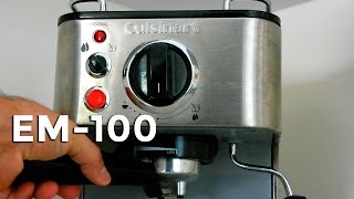 Cuisinart Espresso Machine Review  EM100 [upl. by Oicneconi]