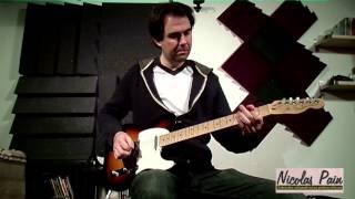 Telecaster Bridge Pickup Demo Esquire 1950 [upl. by Yud]