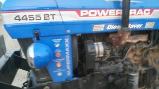 Powertrac 4455 BT PTO power double motor 77 [upl. by Jewell]