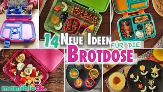 14 Ideen für die Brotdose 🥯🍌🍎 Rezepte  Kindergarten amp Schule  mamiblock [upl. by Ayk]