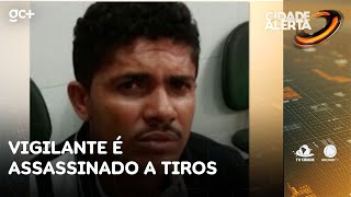 Vigilante assassinado a tiros em Juazeiro do Norte  Cidade Alerta CE [upl. by Morgenthaler891]