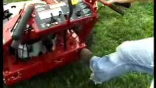 Ferris 48quot Walk Behind Lawn Mower 205hp Kawasaki Engine [upl. by Court]