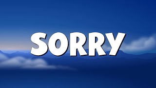 Sorry  Justin Bieber Lyrics  Taylor Swift Ed Sheeran MixLyrics [upl. by Epilihp]