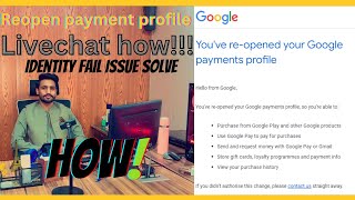 How to Reopen Closed Payment Profile  How to do live chat with adsense team Google Team Contact [upl. by Legge]