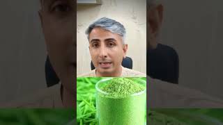 Wheatgrass powder for glowing skin I Dr Manoj Das drmanojdas reducehairfall beauty vitaminserum [upl. by Gaiser]