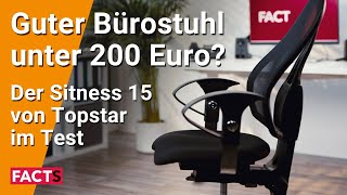 Guter Bürostuhl für unter 200 Euro Der TOPSTAR Sitness15 im Test [upl. by Cheryl]