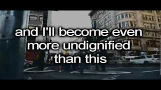 Chris Tomlin  Undignified with Lyrics [upl. by Murrell]