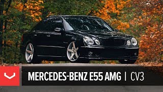 Mercedes Benz E55 AMG on 20quot Vossen VVSCV3 Concave Wheels  Rims [upl. by Arit444]