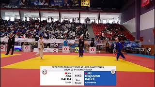 AİŞE DALDA  MELİSANUR DAĞCİ 40KG First Round [upl. by Tavish]