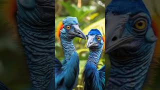 AI Stock Video Cassowary Bird ai birds cassowary wildlife video bird animals stockfootage [upl. by Os]