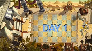 Hooga Hooga  Plants VS Zombies 2  Ancient Egypt Day 1 [upl. by Noseaj]