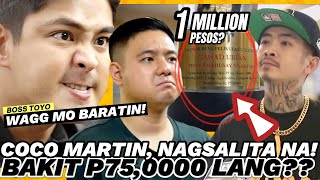 🔴COCO MARTIN NAGSALITA NA PATUNGKOL kay JIRO MANIO sa BINARAT na TROPHY na BINILI ni BOSS TOYO 🔴 [upl. by Macur]