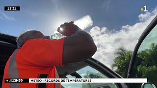 Météo à La Réunion  des températures records en cette fin d’été [upl. by Druce]