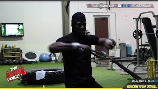 🔴Efe Ajagba quotThe One and Onlyquot Full Never Before Seen Workout🔥Heavyweights Best Kept Secret⁉️ [upl. by Lydon472]