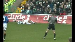 Celtic 3 Rangers 0  2004 [upl. by Ardnwahs]