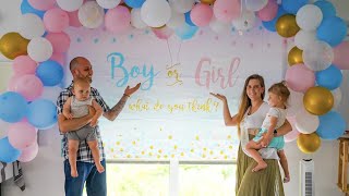 Unsere Gender Reveal Party  Junge oder Mädchen ❤️ [upl. by Lundell847]