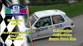 rally città di pistoia 24 obc rossi micheletti ps4 montevettolini [upl. by Eimiaj]